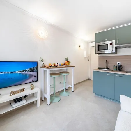 アパート Banane 2 Min Croisette Mitoyen Martinez カンヌ